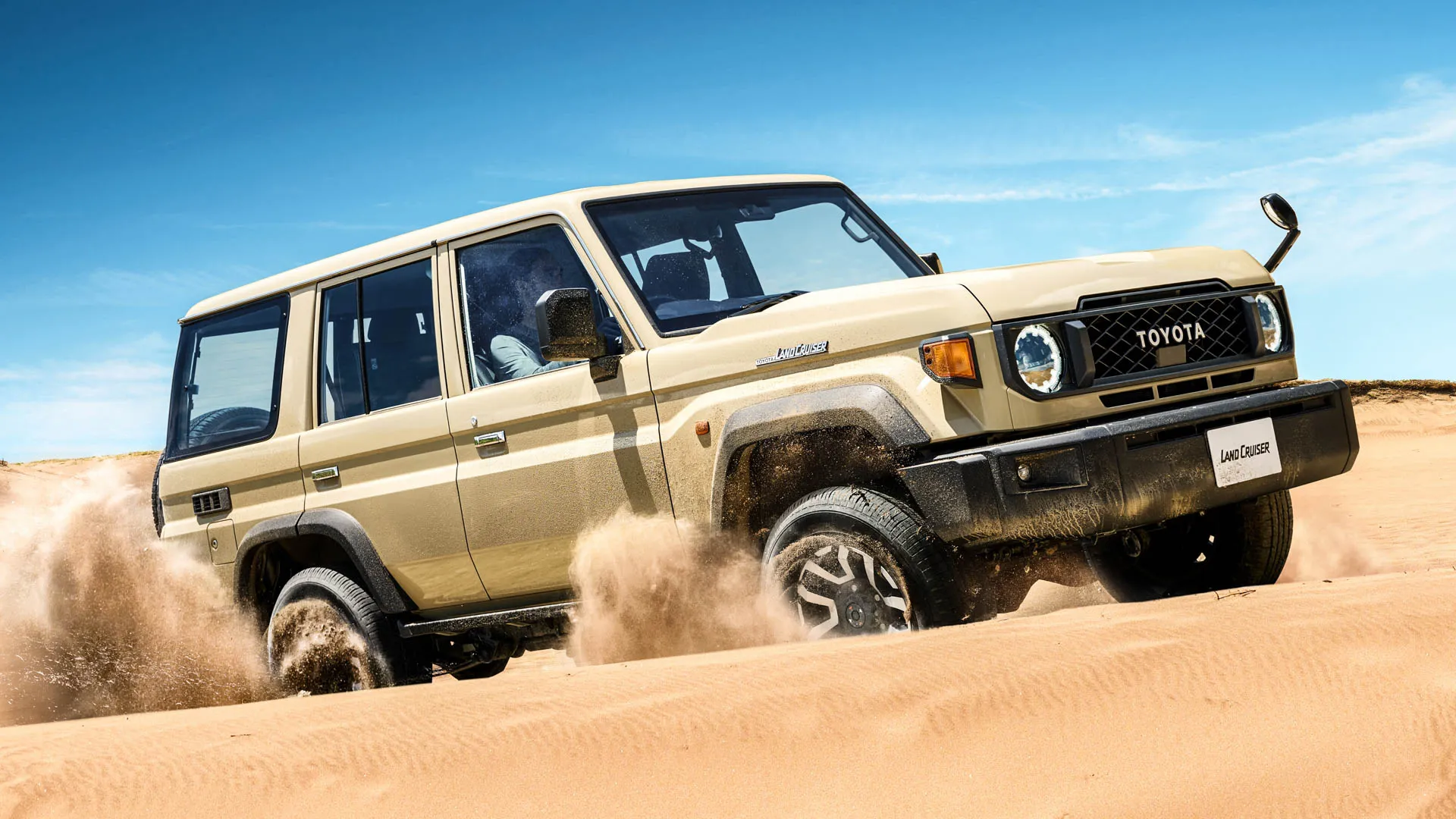 The Toyota Land Cruiser 70 Series has one job and has done it since 1984